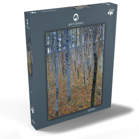 Gustav Klimt's Beech Grove I (1902) 100 Puzzle Schachtel Ansicht2