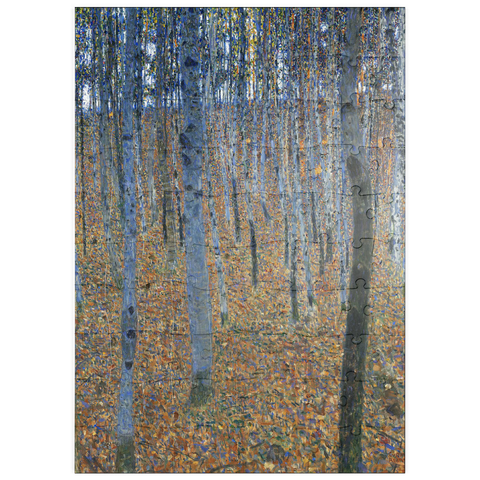 puzzleplate Gustav Klimt's Beech Grove I (1902) 100 Puzzle