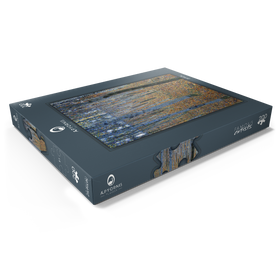 Darstellung des Puzzle Motivs Gustav Klimt's Beech Grove I (1902) - Puzzleteile: 200