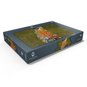 Alternative Darstellung des Puzzle-Motivs Gustav Klimt's Hope II (1907-1908) – Puzzleteile: 1000