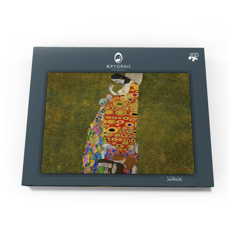 Gustav Klimt's Hope II (1907-1908) 100 Puzzle Schachtel Ansicht3