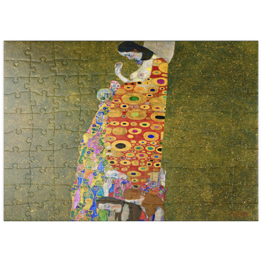 puzzleplate Gustav Klimt's Hope II (1907-1908) 100 Puzzle