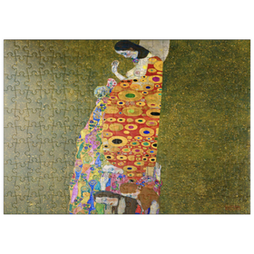 Darstellung des Puzzle Motivs Gustav Klimt's Hope II (1907-1908) - Puzzleteile: 200