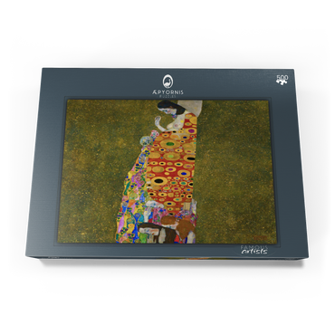 Gustav Klimt's Hope II (1907-1908) 500 Puzzle Schachtel Ansicht3