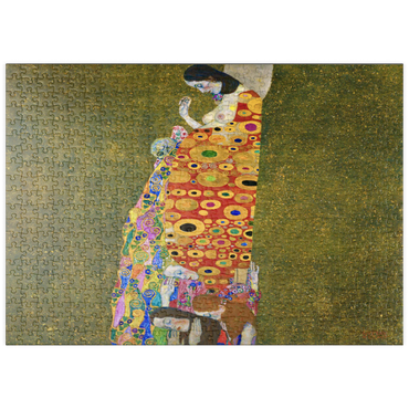 puzzleplate Gustav Klimt's Hope II (1907-1908) 500 Puzzle