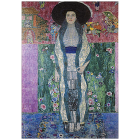Darstellung des Puzzle-Motivs Gustav Klimt's Portrait of Adele Bloch-Bauer (1912) – Puzzleteile: 1000