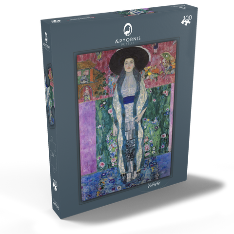 Gustav Klimt's Portrait of Adele Bloch-Bauer (1912) 100 Puzzle Schachtel Ansicht2