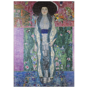 Darstellung des Puzzle Motivs Gustav Klimt's Portrait of Adele Bloch-Bauer (1912) - Puzzleteile: 500