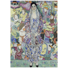 Darstellung des Puzzle-Motivs Gustav Klimt's Portrait of Friederike Maria Beer (1916) – Puzzleteile: 1000