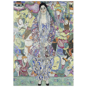 Darstellung des Puzzle Motivs Gustav Klimt's Portrait of Friederike Maria Beer (1916) - Puzzleteile: 200