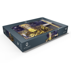 Alternative Darstellung des Puzzle-Motivs Gustav Klimt's Pallas Athena (1898) – Puzzleteile: 1000