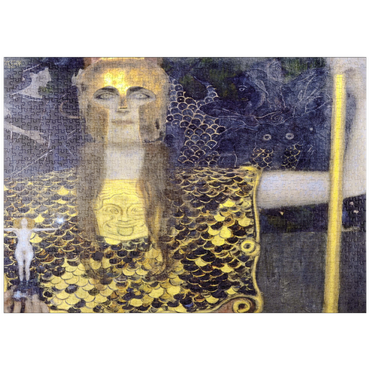 puzzleplate Gustav Klimt's Pallas Athena (1898) 1000 Puzzle