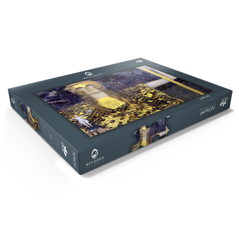 Gustav Klimt's Pallas Athena (1898) 100 Puzzle Schachtel Ansicht1
