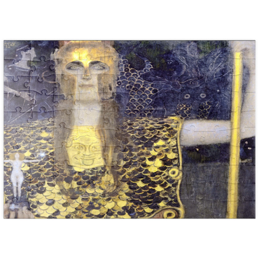 puzzleplate Gustav Klimt's Pallas Athena (1898) 100 Puzzle