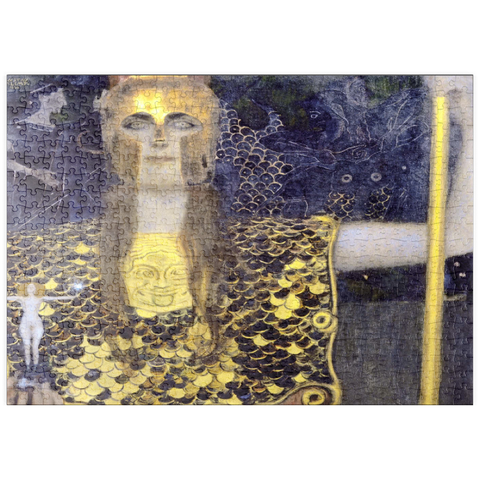 puzzleplate Gustav Klimt's Pallas Athena (1898) 500 Puzzle