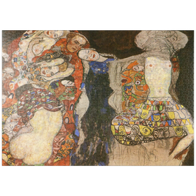 Darstellung des Puzzle-Motivs Gustav Klimt's The Bride (1917-1918) – Puzzleteile: 1000