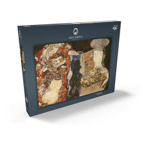 Gustav Klimt's The Bride (1917–1918) 100 Puzzle Schachtel Ansicht2