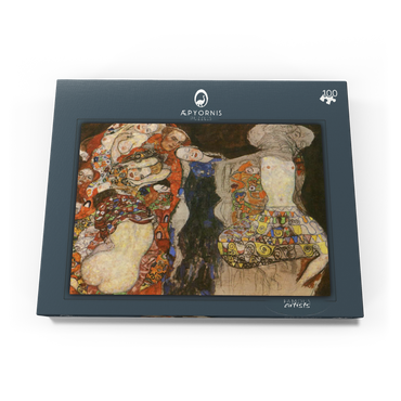 Gustav Klimt's The Bride (1917–1918) 100 Puzzle Schachtel Ansicht3