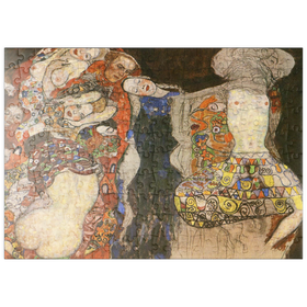 Darstellung des Puzzle Motivs Gustav Klimt's The Bride (1917-1918) - Puzzleteile: 200