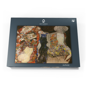 Gustav Klimt's The Bride (1917–1918) 500 Puzzle Schachtel Ansicht3