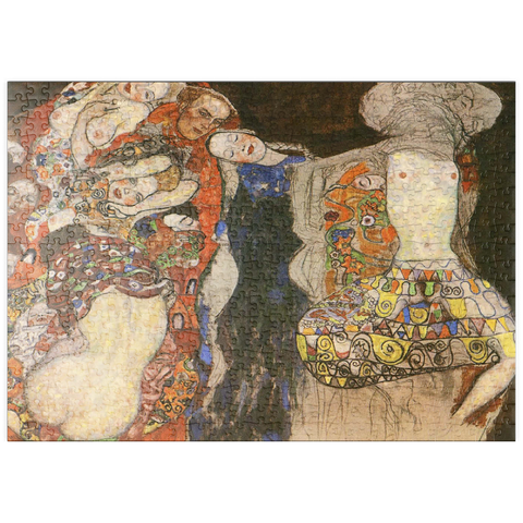 puzzleplate Gustav Klimt's The Bride (1917–1918) 500 Puzzle