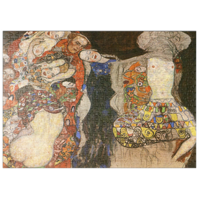 Darstellung des Puzzle Motivs Gustav Klimt's The Bride (1917-1918) - Puzzleteile: 500
