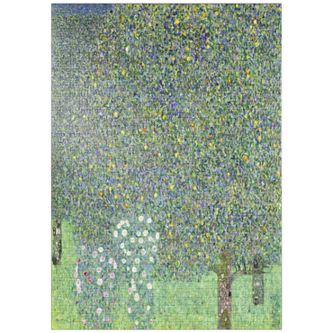 puzzleplate Gustav Klimt's Rosebushes under the Trees (1905) 1000 Puzzle