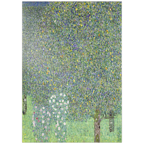 puzzleplate Gustav Klimt's Rosebushes under the Trees (1905) 1000 Puzzle