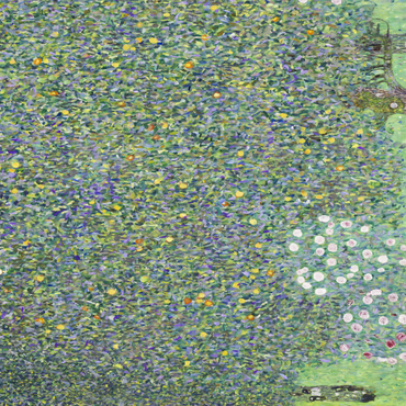 Gustav Klimt's Rosebushes under the Trees (1905) 1000 Puzzle 3D Modell