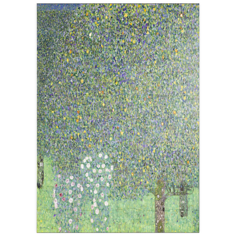 puzzleplate Gustav Klimt's Rosebushes under the Trees (1905) 100 Puzzle