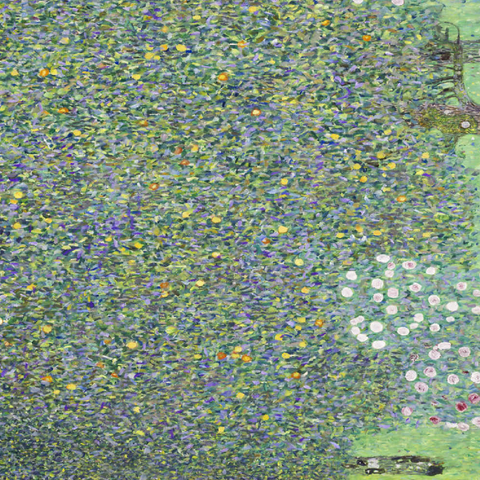 Gustav Klimt's Rosebushes under the Trees (1905) 100 Puzzle 3D Modell