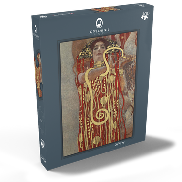 Gustav Klimt's Hygieia (1907) 100 Puzzle Schachtel Ansicht2