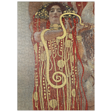 puzzleplate Gustav Klimt's Hygieia (1907) 500 Puzzle