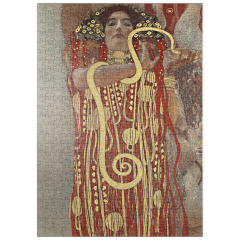 puzzleplate Gustav Klimt's Hygieia (1907) 500 Puzzle