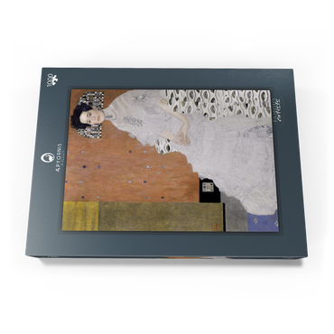 Gustav Klimt's Bildnis Fritza Riedler (1906) 1000 Puzzle Schachtel Ansicht3