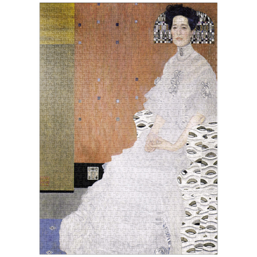 puzzleplate Gustav Klimt's Bildnis Fritza Riedler (1906) 1000 Puzzle