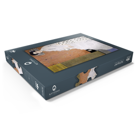 Darstellung des Puzzle Motivs Gustav Klimt's Bildnis Fritza Riedler (1906) - Puzzleteile: 200