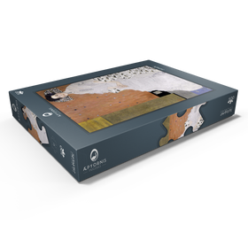 Darstellung des Puzzle Motivs Gustav Klimt's Bildnis Fritza Riedler (1906) - Puzzleteile: 500