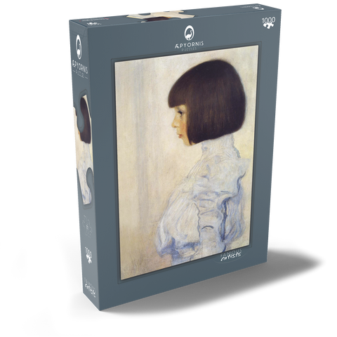Gustav Klimt's Portrait of Helene Klimt (1898) 1000 Puzzle Schachtel Ansicht2