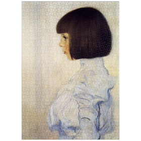 Darstellung des Puzzle-Motivs Gustav Klimt's Portrait of Helene Klimt (1898) – Puzzleteile: 1000