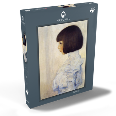 Gustav Klimt's Portrait of Helene Klimt (1898) 100 Puzzle Schachtel Ansicht2