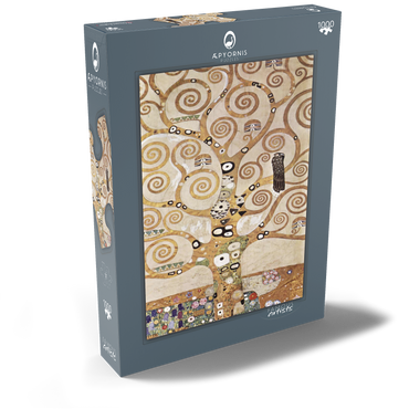 Gustav Klimt's L'Arbre de Vie (1905-1909) 1000 Puzzle Schachtel Ansicht2