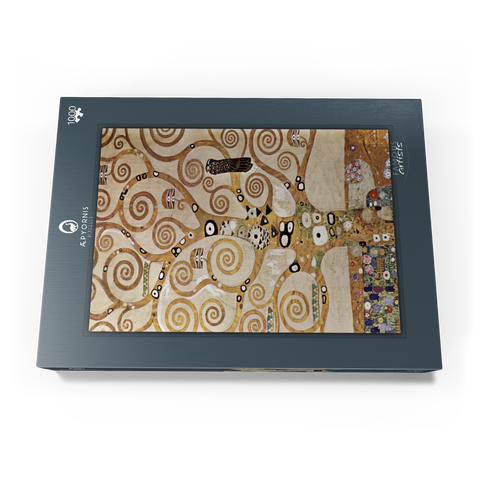 Gustav Klimt's L'Arbre de Vie (1905-1909) 1000 Puzzle Schachtel Ansicht3