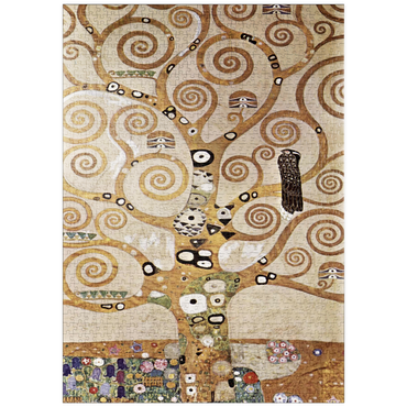 puzzleplate Gustav Klimt's L'Arbre de Vie (1905-1909) 1000 Puzzle