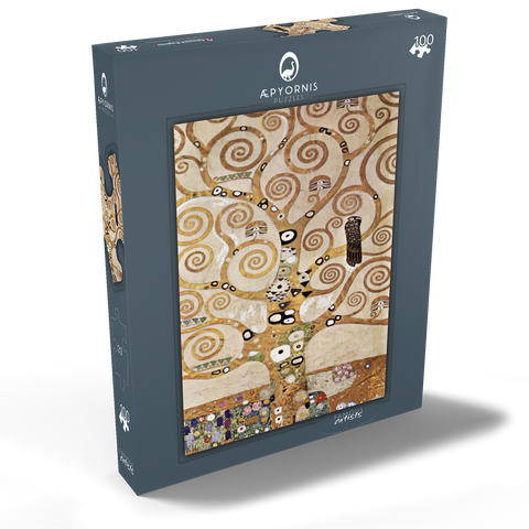 Gustav Klimt's L'Arbre de Vie (1905-1909) 100 Puzzle Schachtel Ansicht2