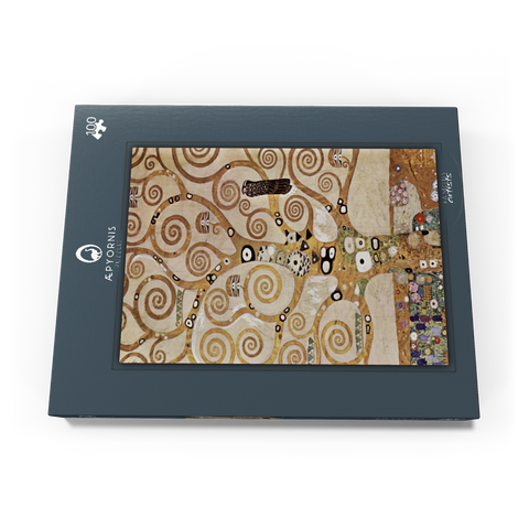 Gustav Klimt's L'Arbre de Vie (1905-1909) 100 Puzzle Schachtel Ansicht3
