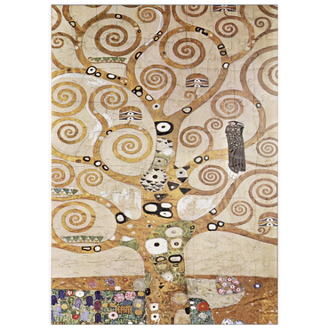 puzzleplate Gustav Klimt's L'Arbre de Vie (1905-1909) 100 Puzzle