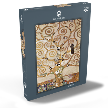 Gustav Klimt's L'Arbre de Vie (1905-1909) 200 Puzzle Schachtel Ansicht2