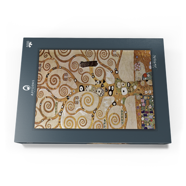 Gustav Klimt's L'Arbre de Vie (1905-1909) 500 Puzzle Schachtel Ansicht3