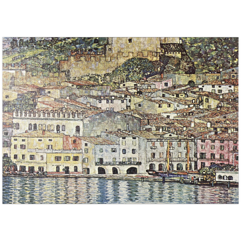 puzzleplate Gustav Klimt's Malcesine am Gardasee (1913) 1000 Puzzle